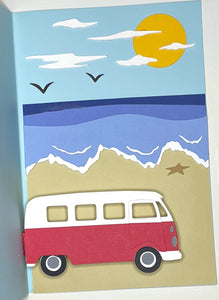 Make Mini-Bus Pop-Up Cards
